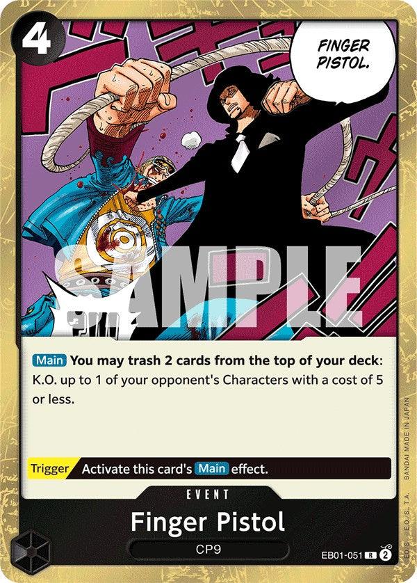 Finger Pistol [Extra Booster: Memorial Collection] - Josh's Cards