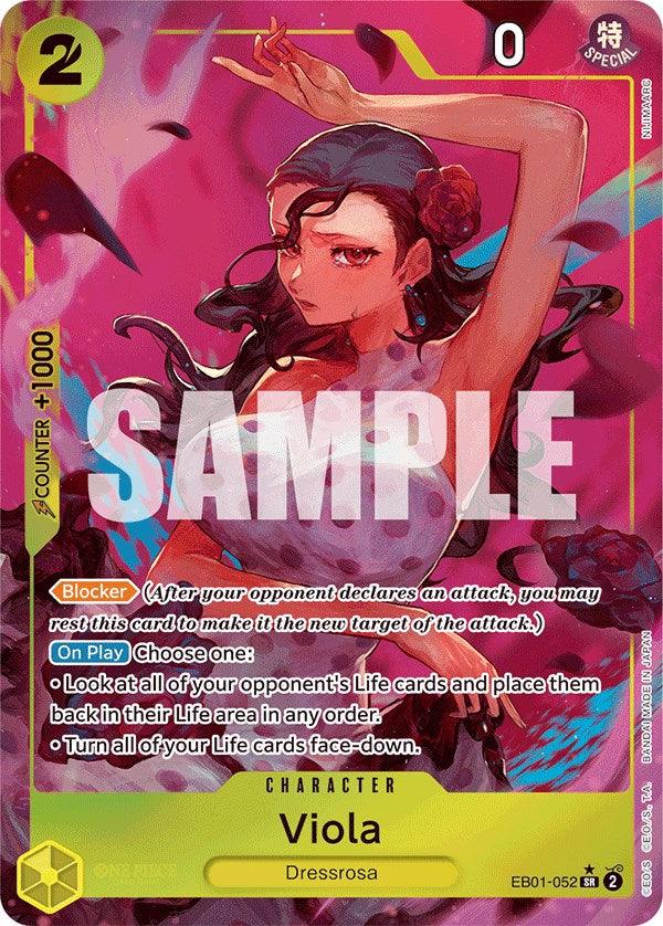 Viola (Alternate Art) [Extra Booster: Memorial Collection] - Josh's Cards