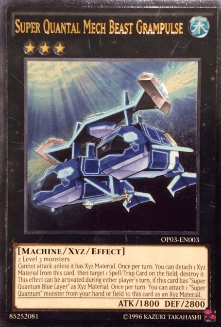 Super Quantal Mech Beast Grampulse [OP03-EN003] Ultimate Rare - Josh's Cards