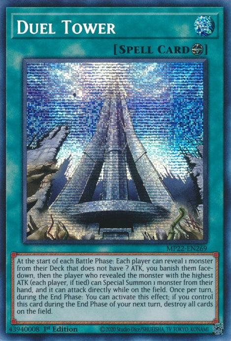 Duel Tower [MP22-EN269] Prismatic Secret Rare - Josh's Cards