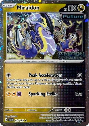 Miraidon 121/162 - Miscellaneous Cards & Products - Holofoil