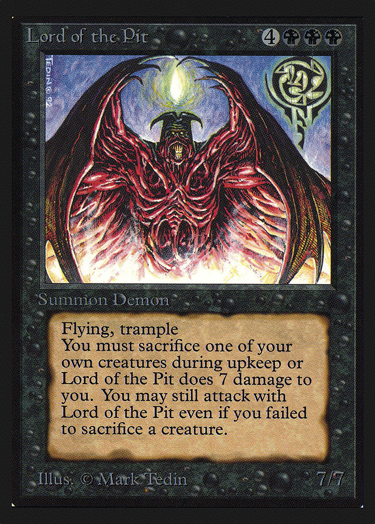 Lord of the Pit (IED-) - Intl. Collectors' Edition