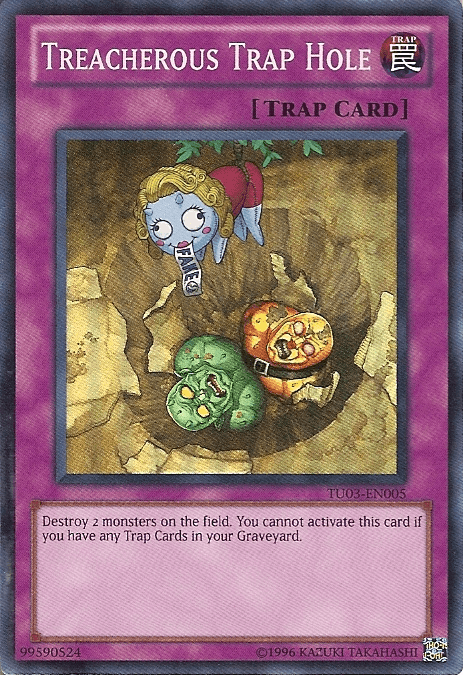 Treacherous Trap Hole [TU03-EN005] Super Rare - Josh's Cards