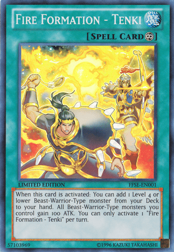 Fire Formation - Tenki [FFSE-EN001] Super Rare - Josh's Cards