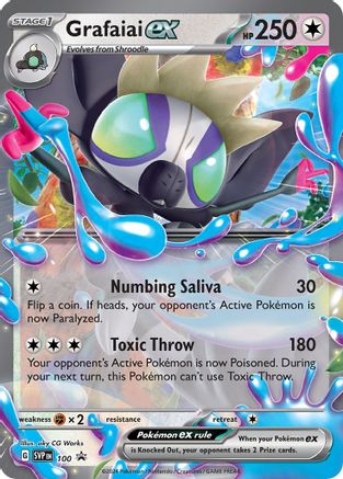 Grafaiai ex [100] (SV: Scarlet & Violet Promo Cards) Holofoil