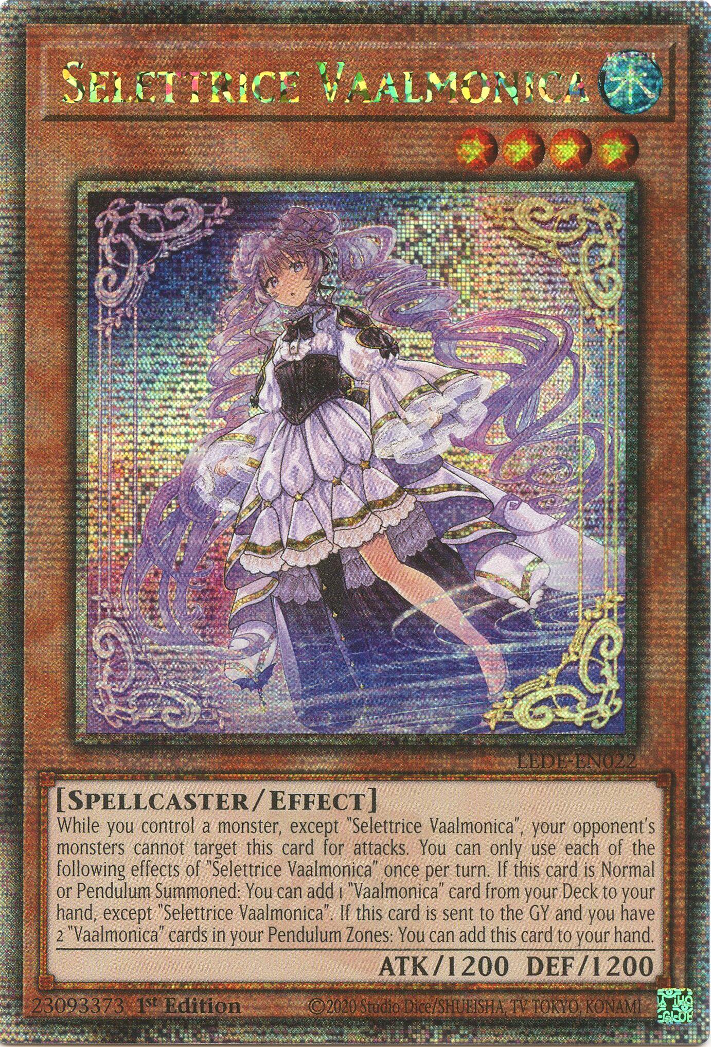 Selettrice Vaalmonica (Quarter Century Secret Rare) (LEDE-EN022) - Legacy of Destruction 1st Edition