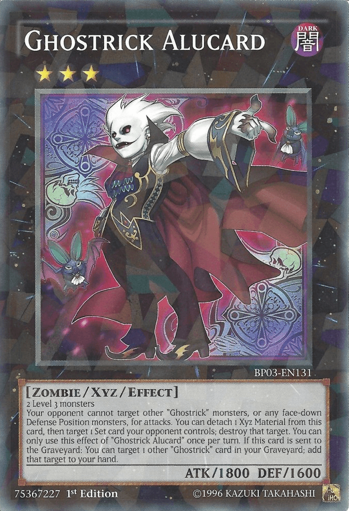 Ghostrick Alucard [BP03-EN131] Shatterfoil Rare - Josh's Cards