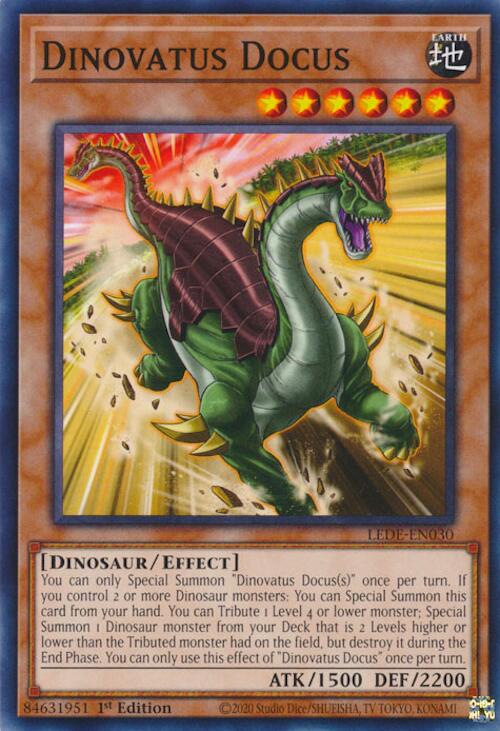 Dinovatus Docus (LEDE-EN030) - Legacy of Destruction 1st Edition
