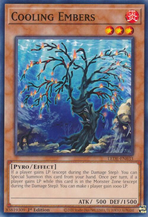 Cooling Embers (LEDE-EN033) - Legacy of Destruction 1st Edition