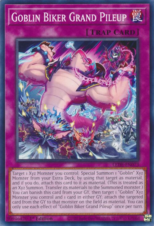 Goblin Biker Grand Pileup (LEDE-EN073) - Legacy of Destruction 1st Edition