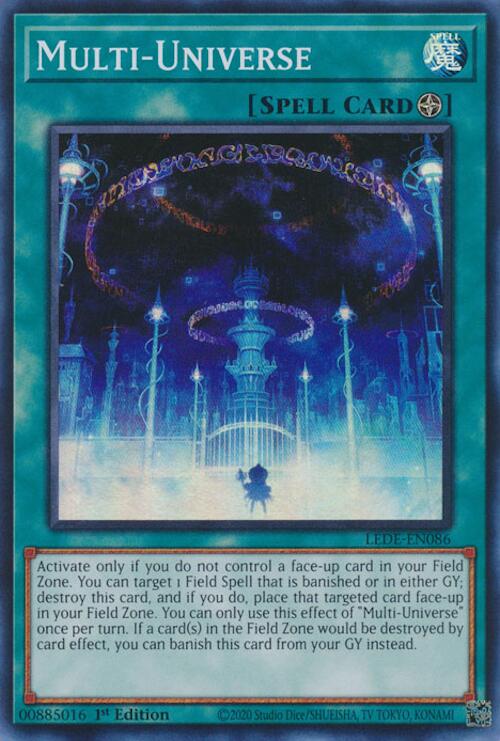 Multi-Universe (LEDE-EN086) - Legacy of Destruction 1st Edition