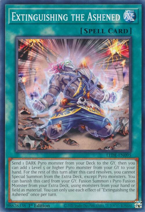 Extinguishing the Ashened (LEDE-EN095) - Legacy of Destruction 1st Edition