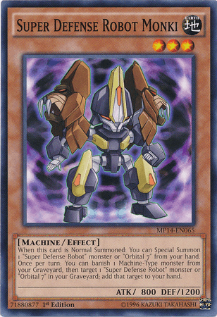 Super Defense Robot Monki [MP14-EN065] Common - Josh's Cards