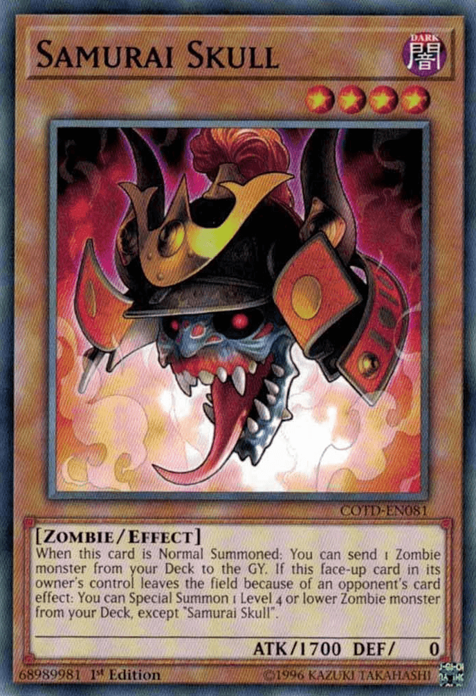 Samurai Skull [COTD-EN081] Common - Josh's Cards