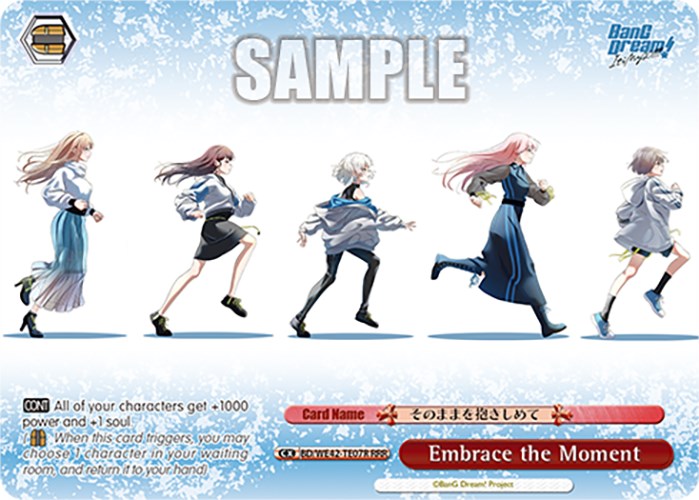 Embrace the Moment (RRR) (BD/WE42-TE07R RRR) - BanG Dream! Girls Band Party! Countdown Collection Premium Booster