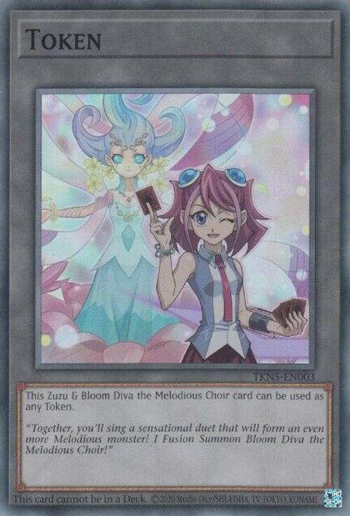 Token: Zuzu and Bloom Diva the Melodious Choir (TKN5-EN003) - Legacy of Destruction Unlimited