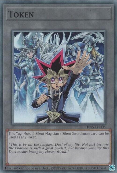 Token: Yugi Muto and Silent Magician and Silent Swordsman (TKN5-EN005) - Legacy of Destruction Unlimited