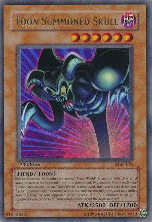 Toon Summoned Skull [MRL-073] Ultra Rare - Josh's Cards