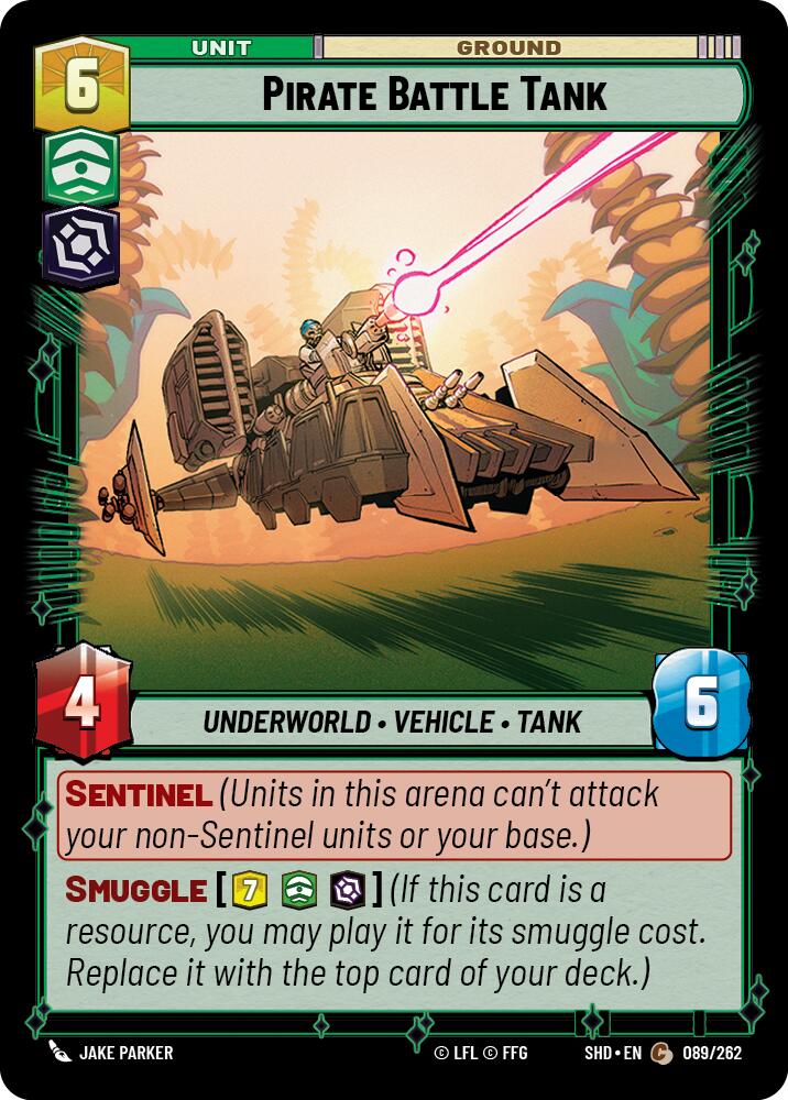 Pirate Battle Tank (089/262) - Shadows of the Galaxy