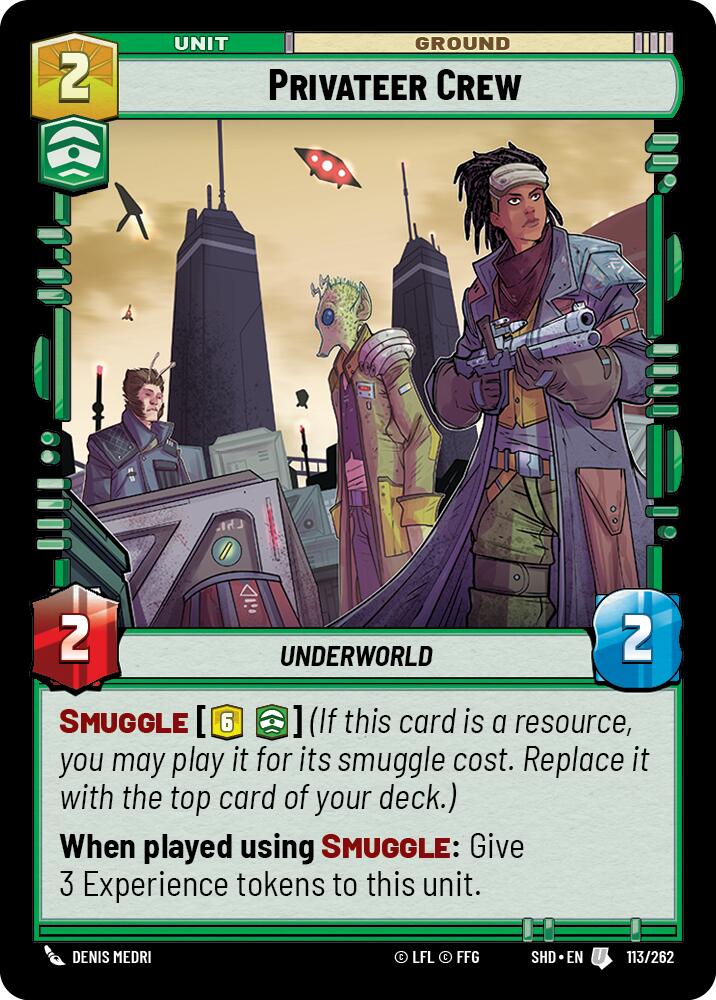 Privateer Crew (113/262) - Shadows of the Galaxy