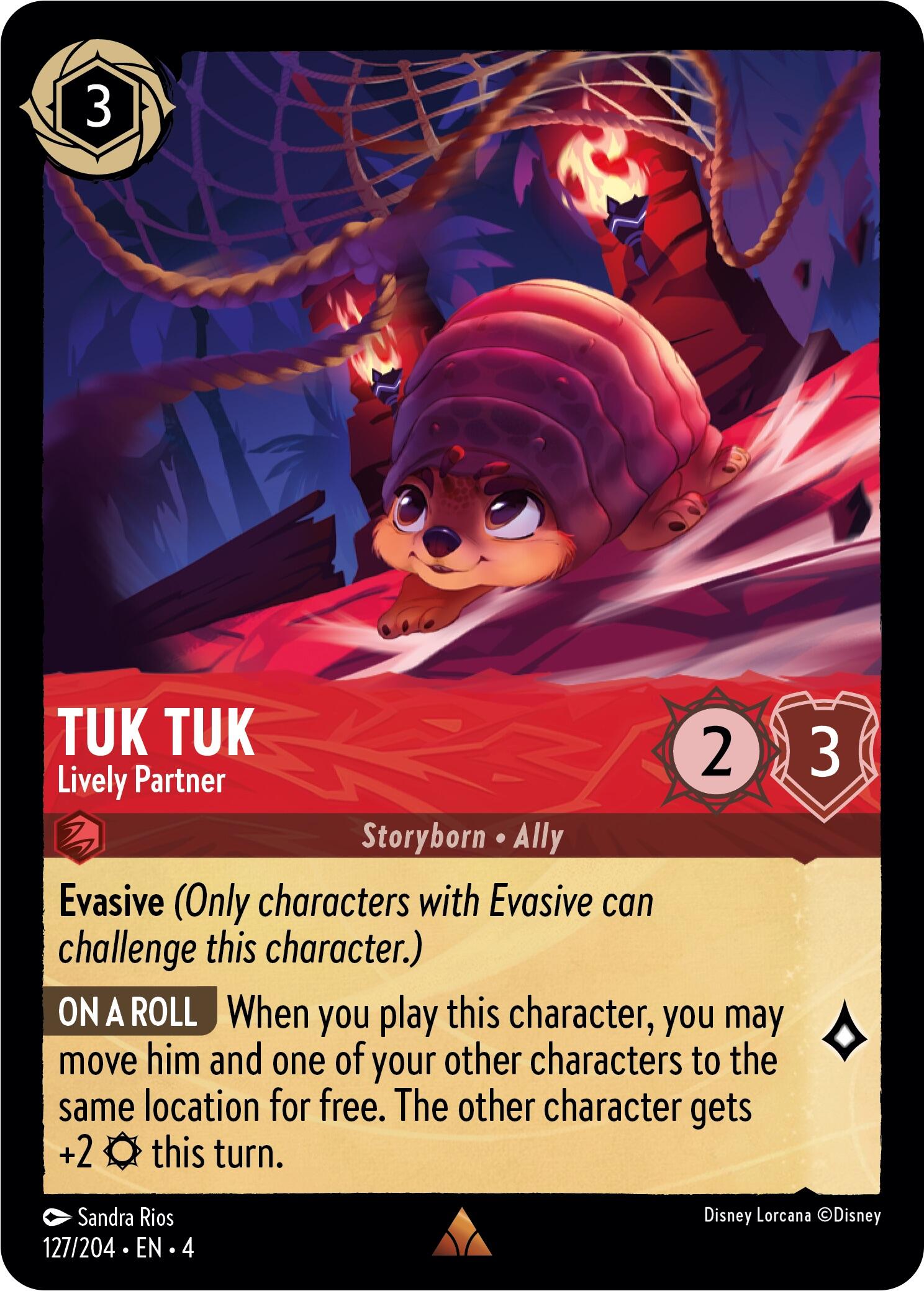 Tuk Tuk - Lively Partner (127/204) - Ursulas Return Cold Foil