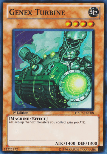 Genex Turbine [HA02-EN008] Super Rare - Josh's Cards