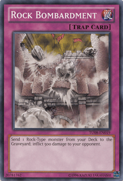 Rock Bombardment [TU08-EN019] Common - Josh's Cards
