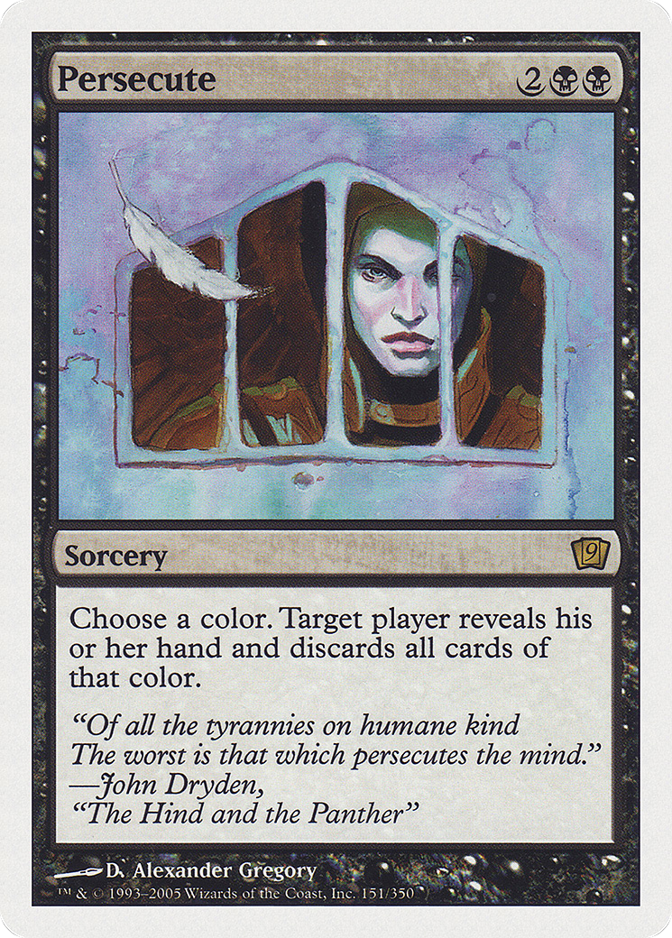 Persecute [Ninth Edition] Foil