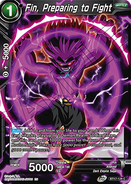 Fin, Preparing to Fight (BT17-128) [Ultimate Squad] Parallel Foil