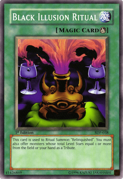 Black Illusion Ritual [SDP-038] Common - Josh's Cards