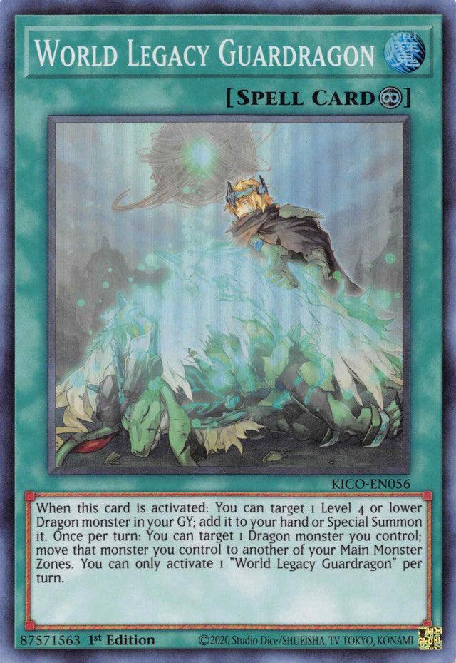 World Legacy Guardragon [KICO-EN056] Super Rare - Josh's Cards