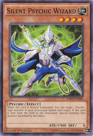 Silent Psychic Wizard [HSRD-EN048] Common - Josh's Cards
