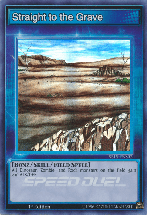 Straight to the Grave [SBLS-ENS02] Super Rare - Josh's Cards