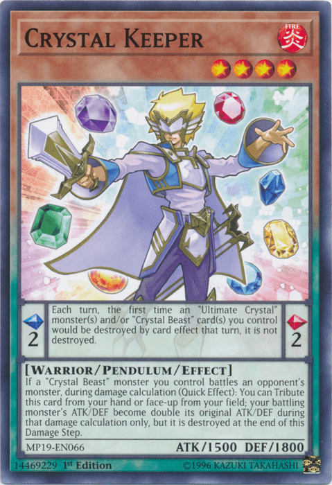Crystal Keeper [MP19-EN066] Common - Josh's Cards