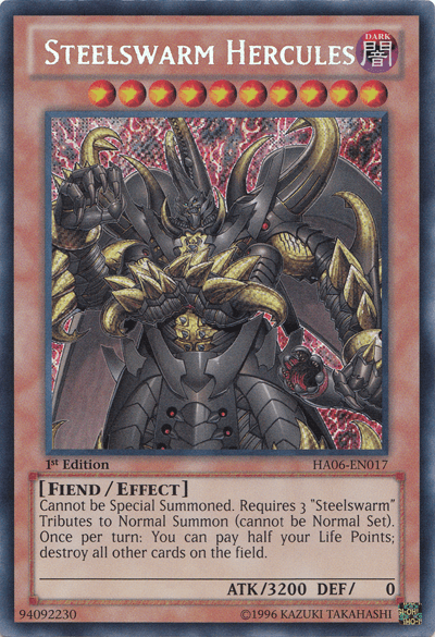 Steelswarm Hercules [HA06-EN017] Secret Rare - Josh's Cards