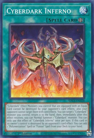 Cyberdark Inferno [SDCS-EN028] Common - Josh's Cards