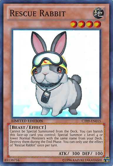 Rescue Rabbit [CT09-EN015] Super Rare - Josh's Cards