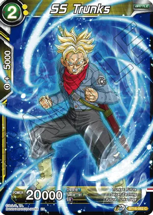 SS Trunks (BT16-082) [Realm of the Gods] Parallel Foil