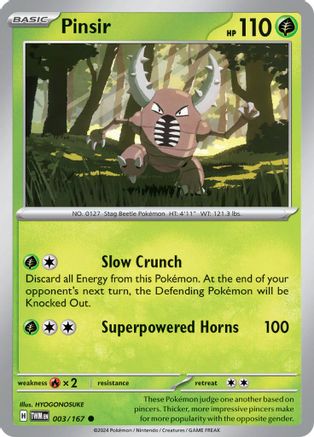 Pinsir [3] (SV06: Twilight Masquerade)