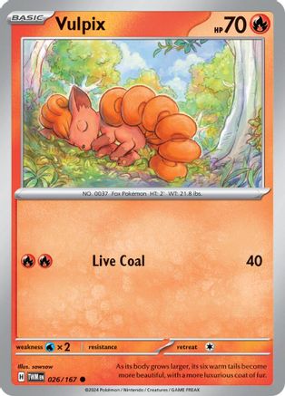 Vulpix 026/167 - SV06 Twilight Masquerade
