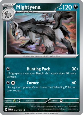 Mightyena 114/167 - SV06 Twilight Masquerade