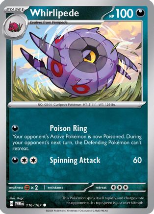 Whirlipede 116/167 - SV06 Twilight Masquerade