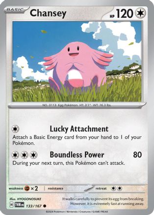 Chansey [133] (SV06: Twilight Masquerade)