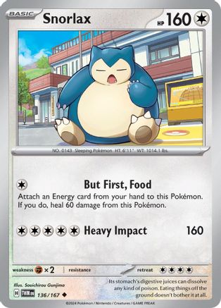 Snorlax [136] (SV06: Twilight Masquerade)