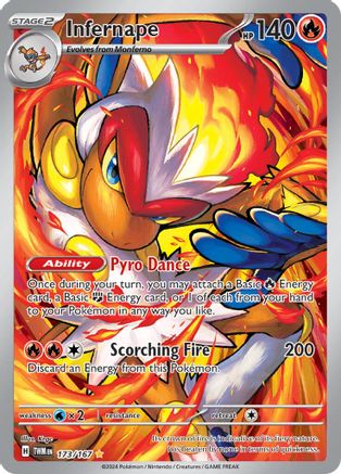 Infernape [173] (SV06: Twilight Masquerade) Holofoil