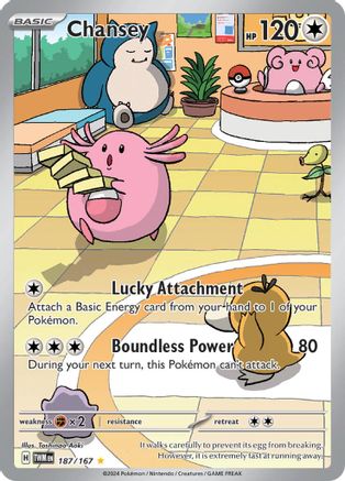 Chansey [187] (SV06: Twilight Masquerade) Holofoil