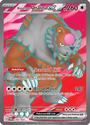 Bloodmoon Ursaluna ex [202] (SV06: Twilight Masquerade) Holofoil