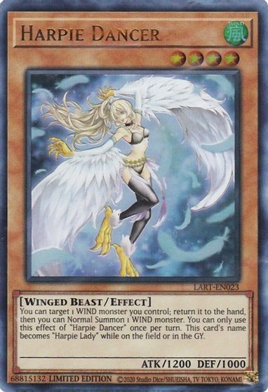 Harpie Dancer (LART-EN023) - The Lost Art Promotion Limited