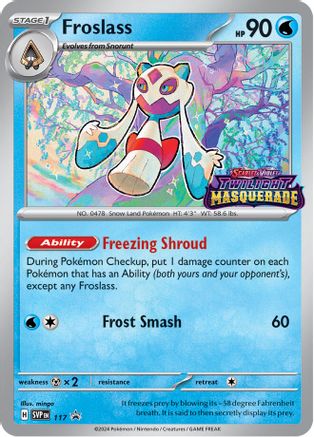 Froslass [117] (SV: Scarlet & Violet Promo Cards) Holofoil