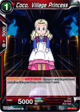 Coco, Village Princess (BT7-015) [Assault of the Saiyans] Parallel Foil